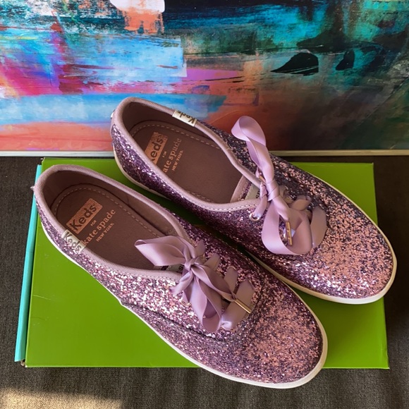 Kate Spade x keds new york glitter sneakers - Picture 4 of 8